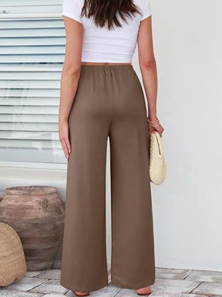 Effortless Chic Wide Leg Trousers