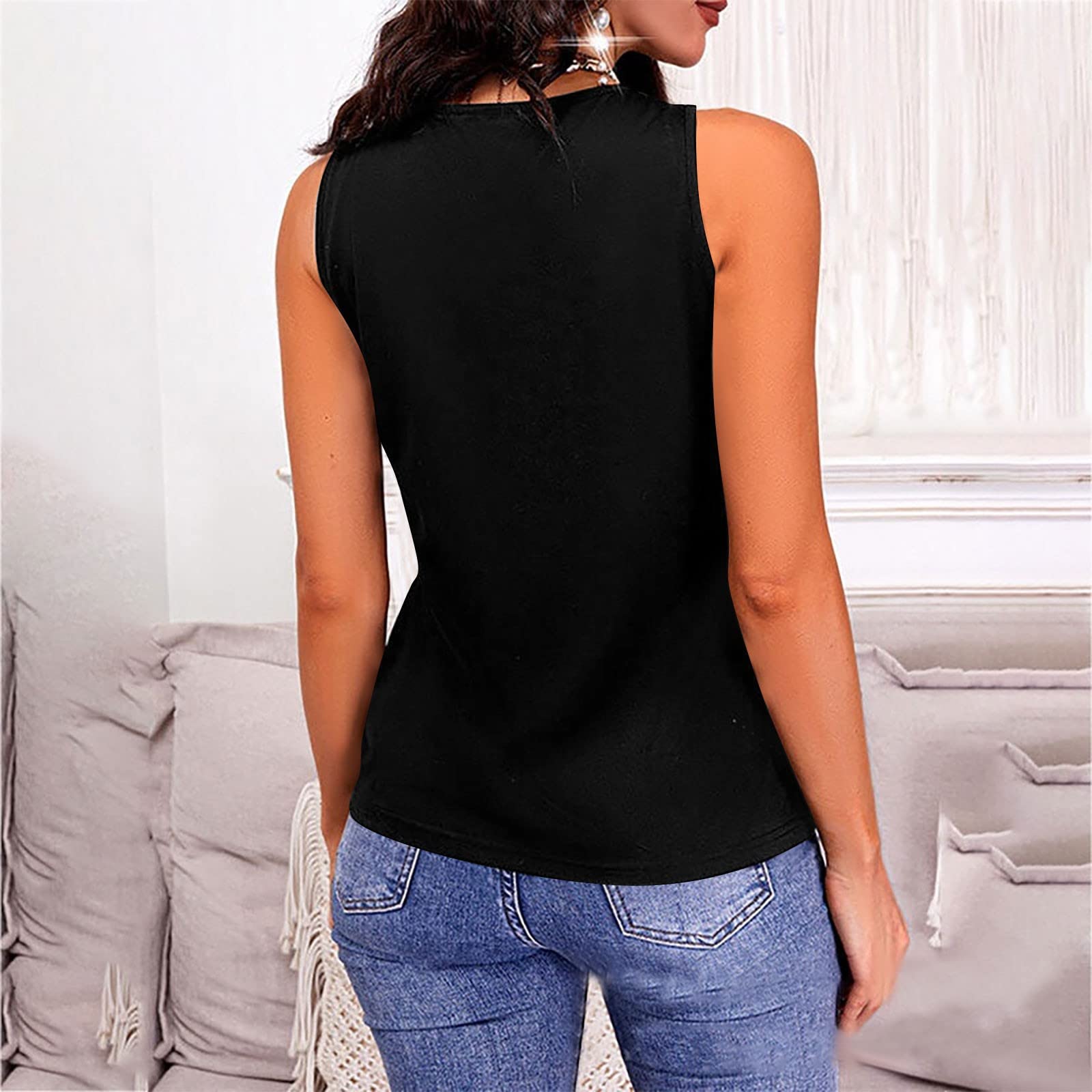 Ultimate Plus Size V-Neck Wide Strap Tank Top for Women