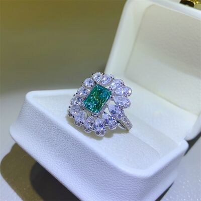 3 Carat Moissanite 925 Sterling Silver Ring for Elegance