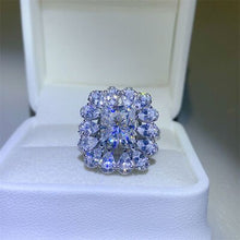 3 Carat Moissanite 925 Sterling Silver Ring for Women