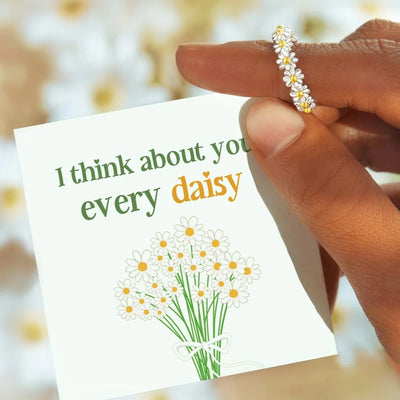 Flower Shape 925 Sterling Silver Ring for Elegant Style