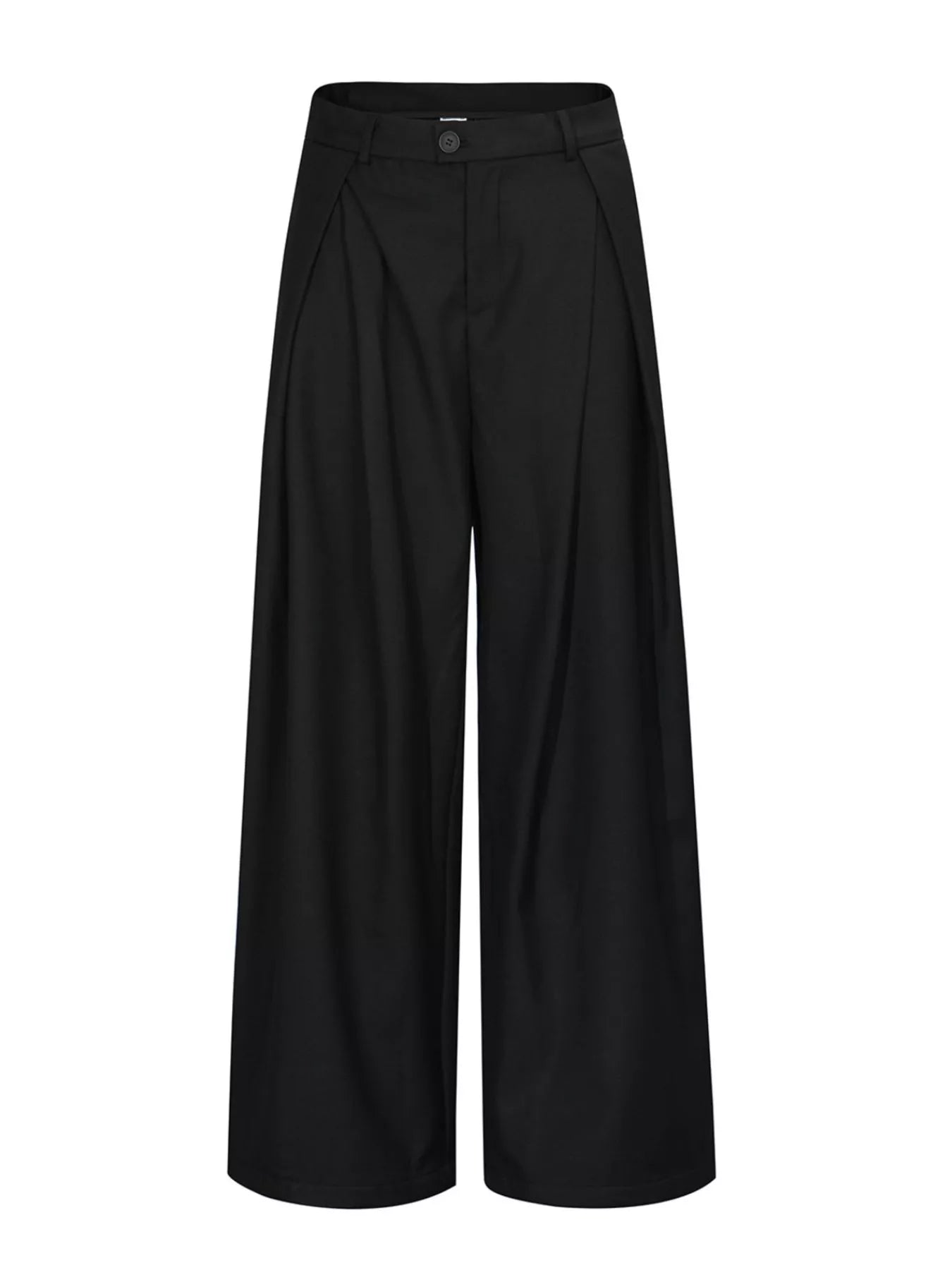Men's Wide-Leg Pleated Pants
