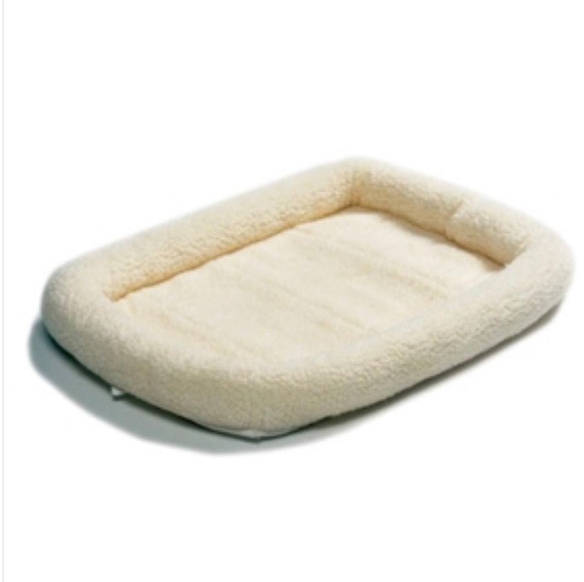 36 x 23 inch Synthetic Sheepskin Fleece Dog Bed - Medium size Dogs - Ruth Envision