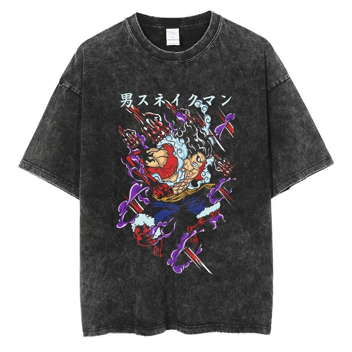 Luffy Cotton Tee from the Legendary One Piece Anime Series