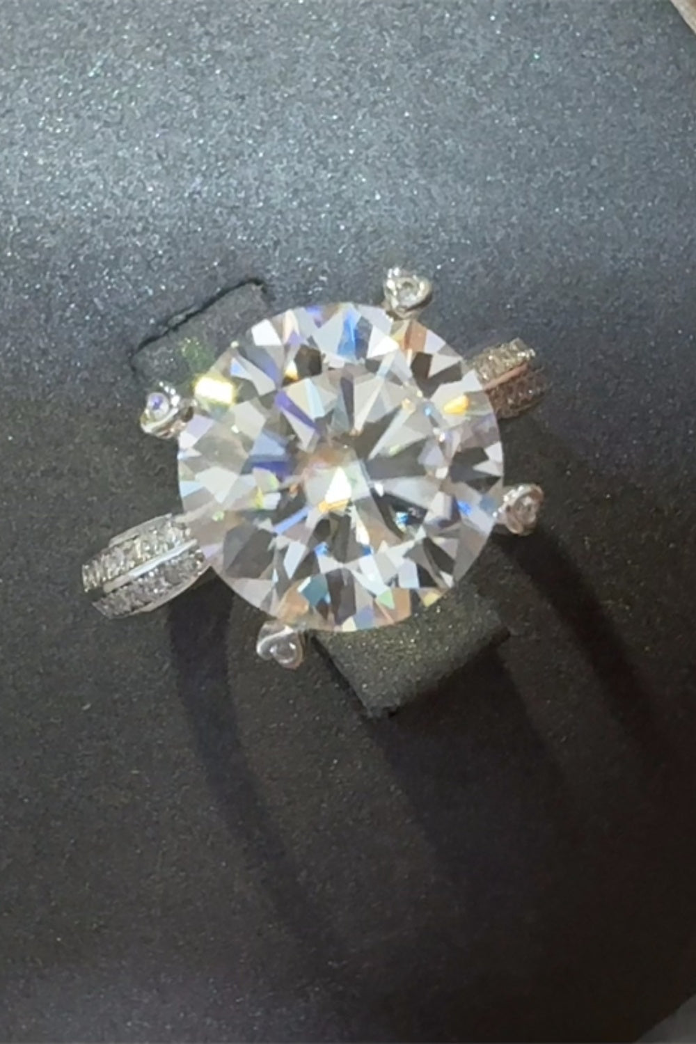 5 Carat Moissanite 925 Sterling Silver Ring for Women