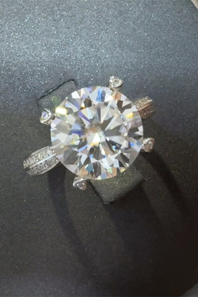 5 Carat Moissanite 925 Sterling Silver Ring for Women