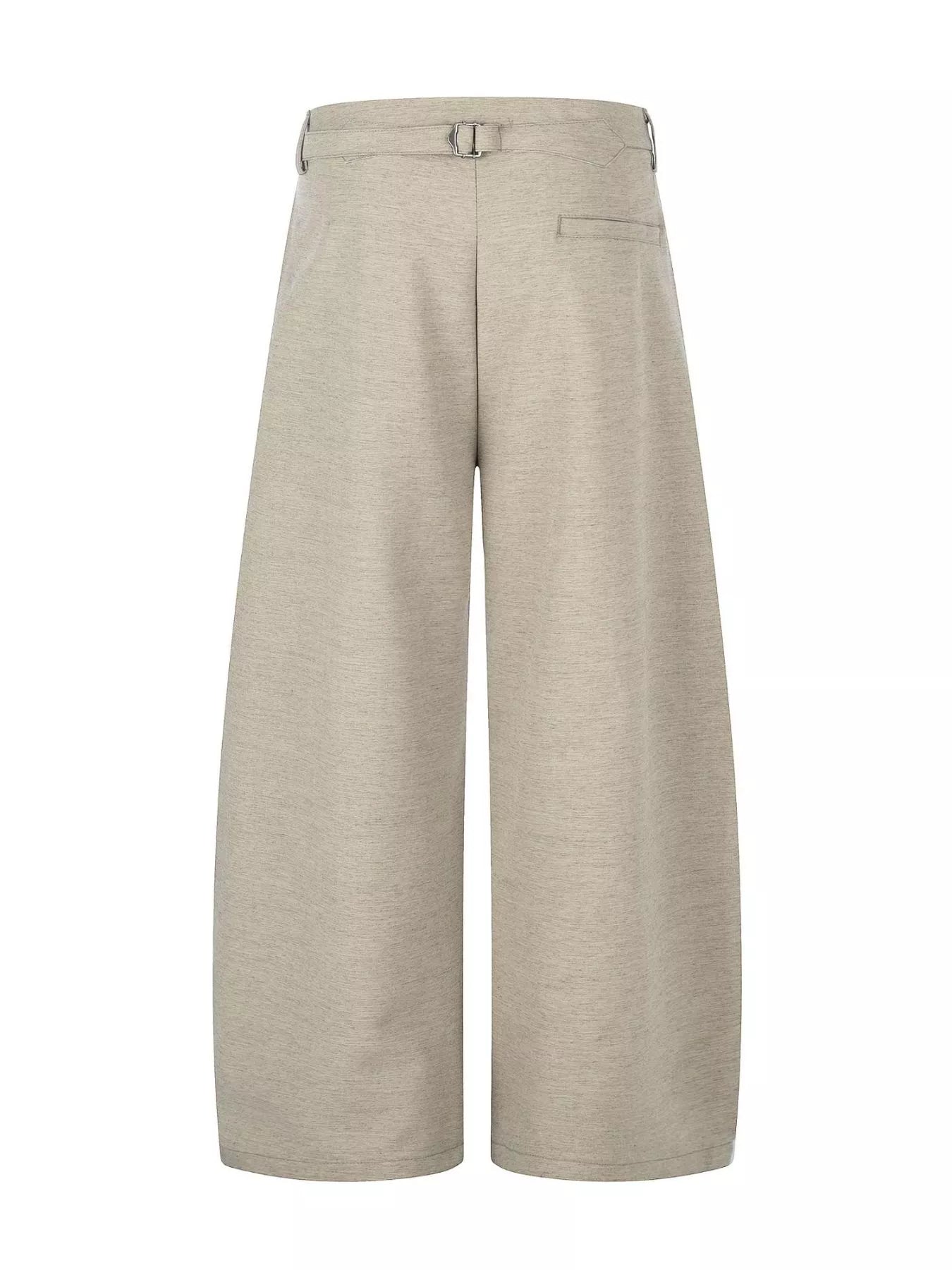Men's Wide-Leg Pleated Pants