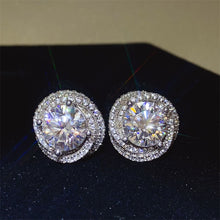 6 Carat Moissanite 925 Sterling Silver Earrings for Elegance