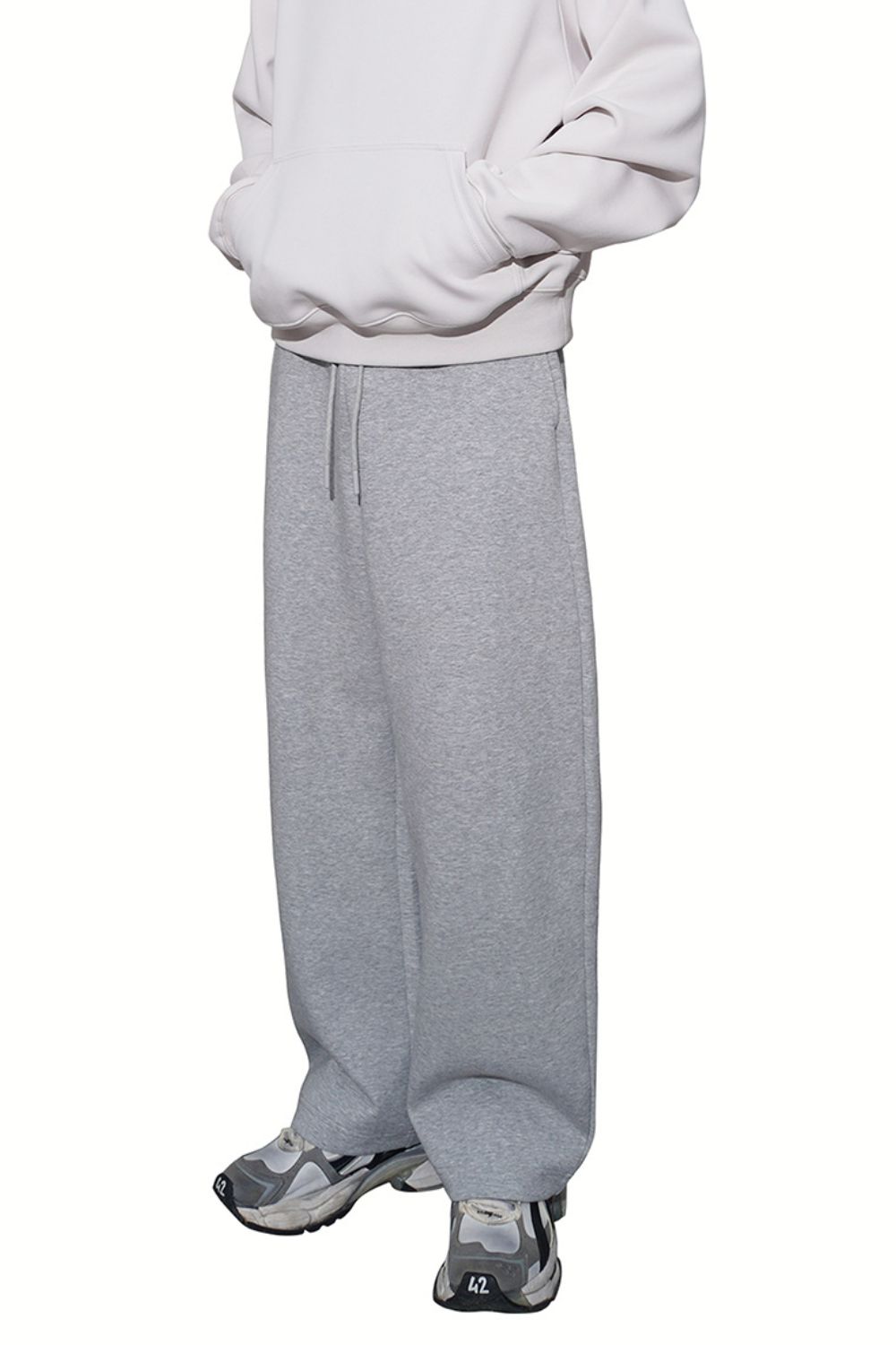 Men's Drawstring Straight-Leg Sweatpants for Comfort Wear