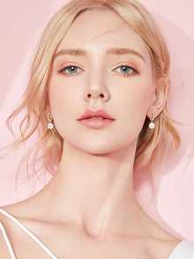 925 Sterling Silver Freshwater Pearl Earrings for Women