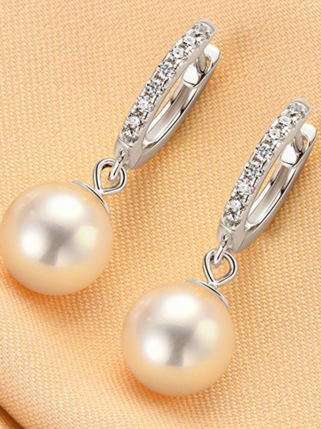 925 Sterling Silver Freshwater Pearl Earrings for Women