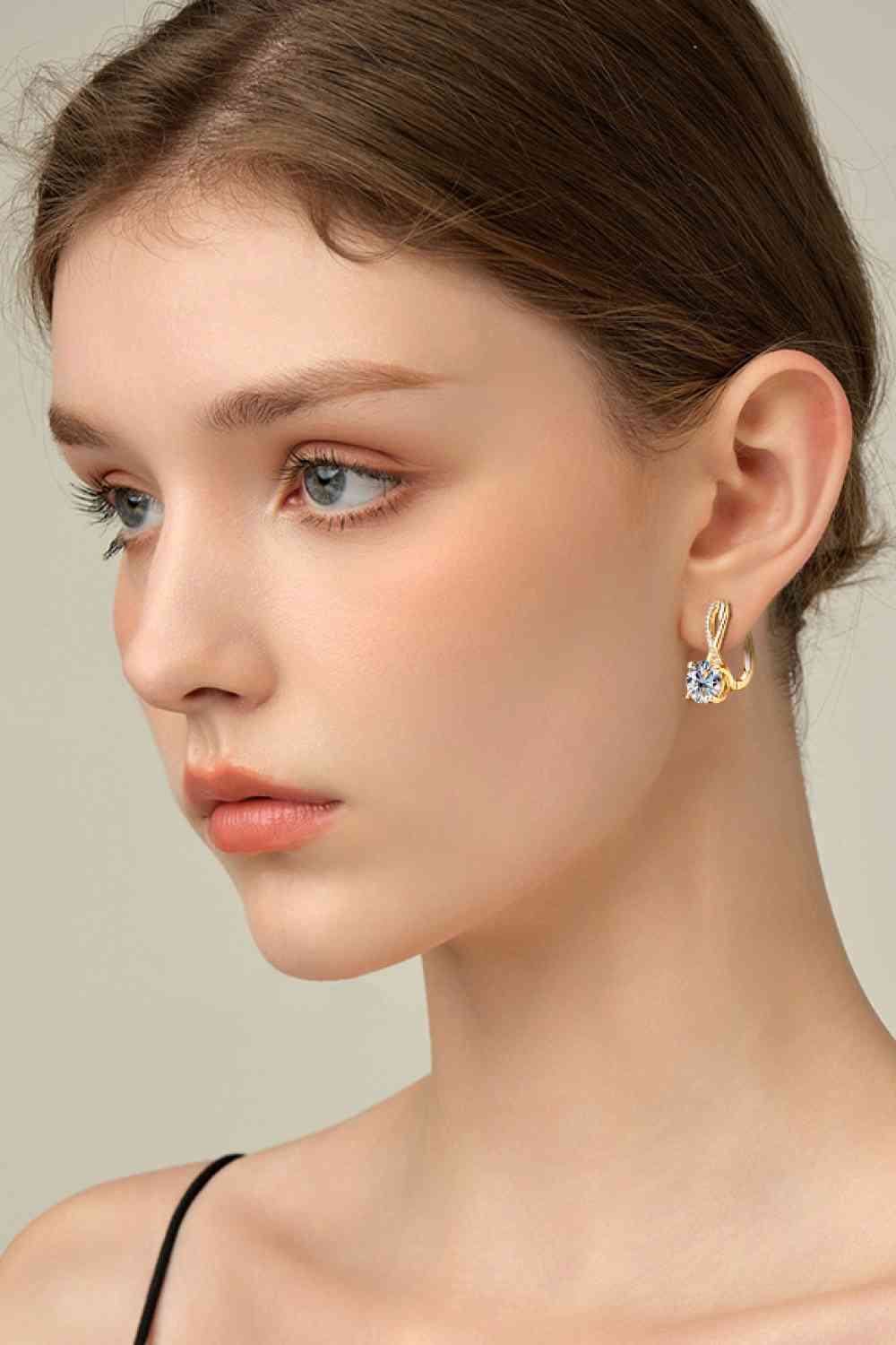 4 Carat Moissanite 925 Sterling Silver Earrings for Elegance