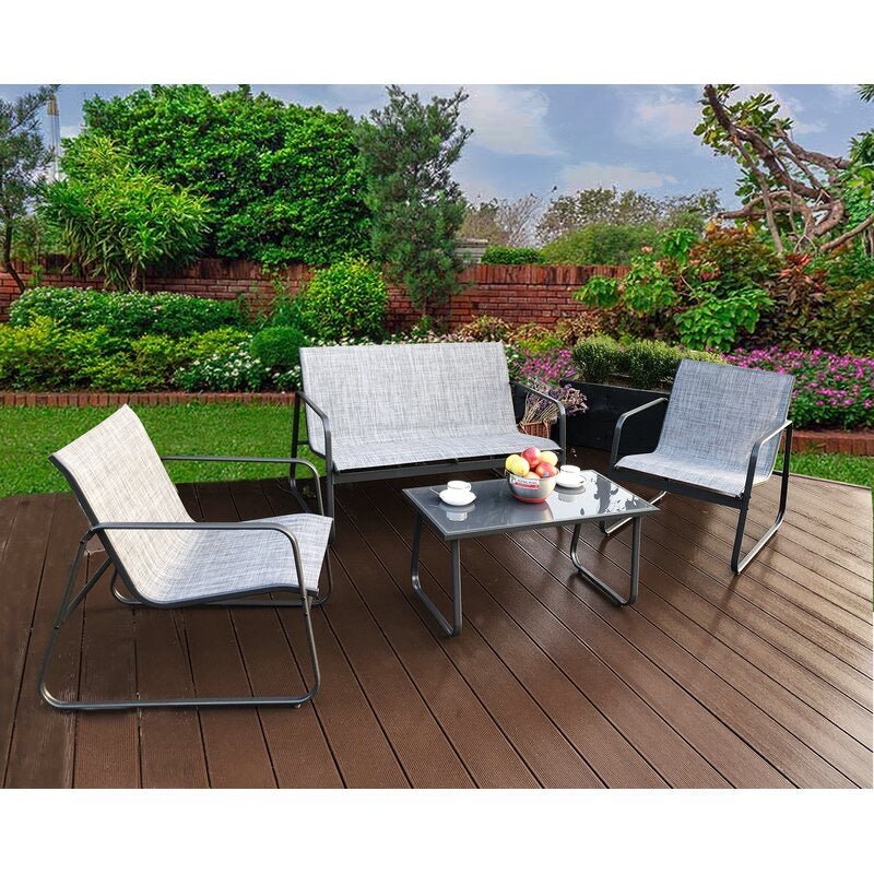 4 Piece Complete Patio Set - Ruth Envision