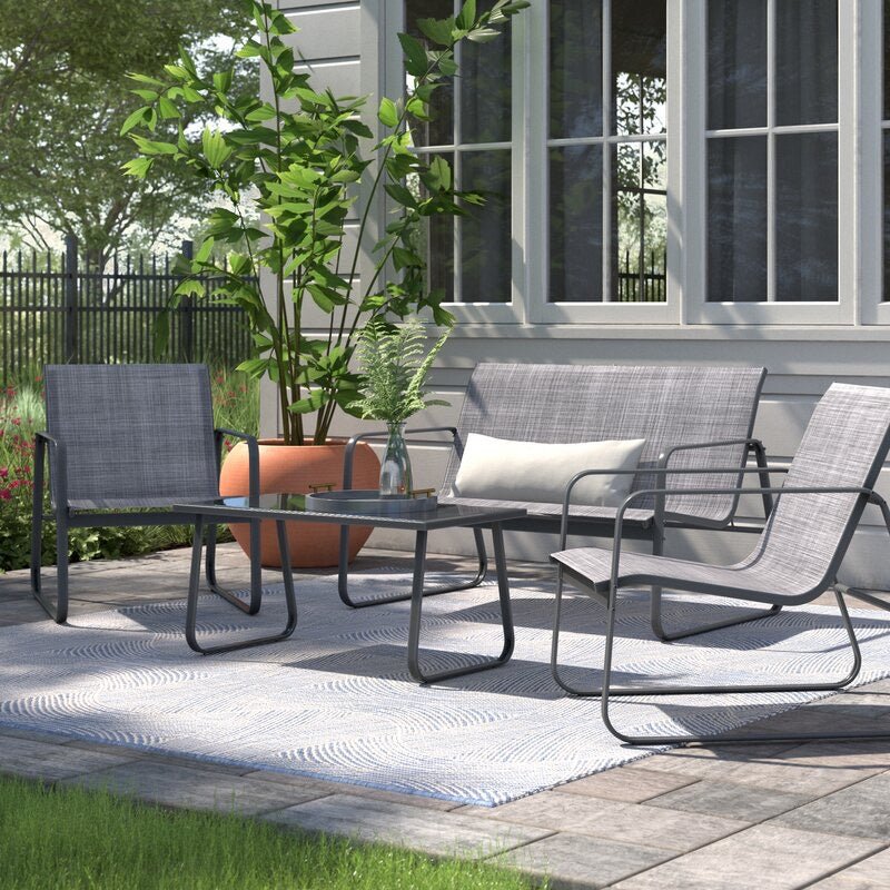 4 Piece Complete Patio Set - Ruth Envision