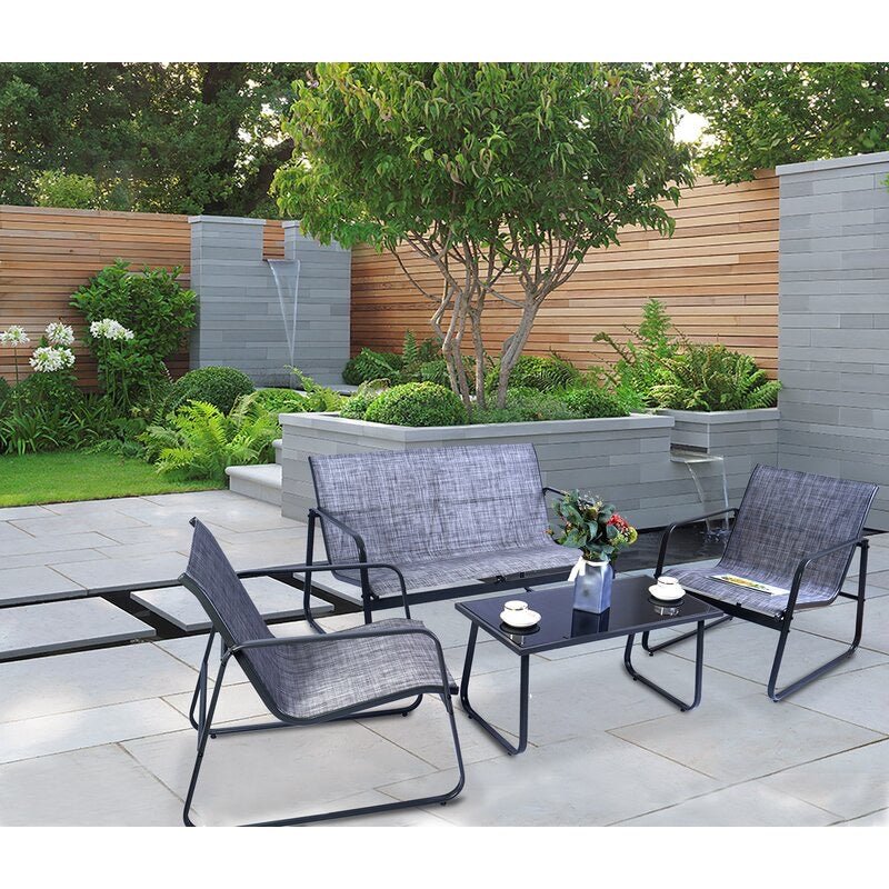 4 Piece Complete Patio Set - Ruth Envision