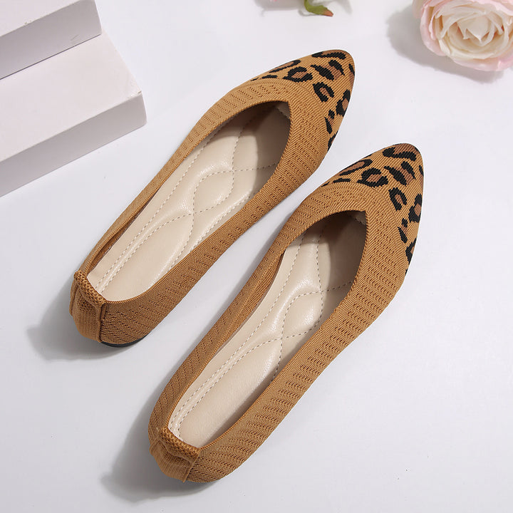 Point Toe Flat Slip-Ons