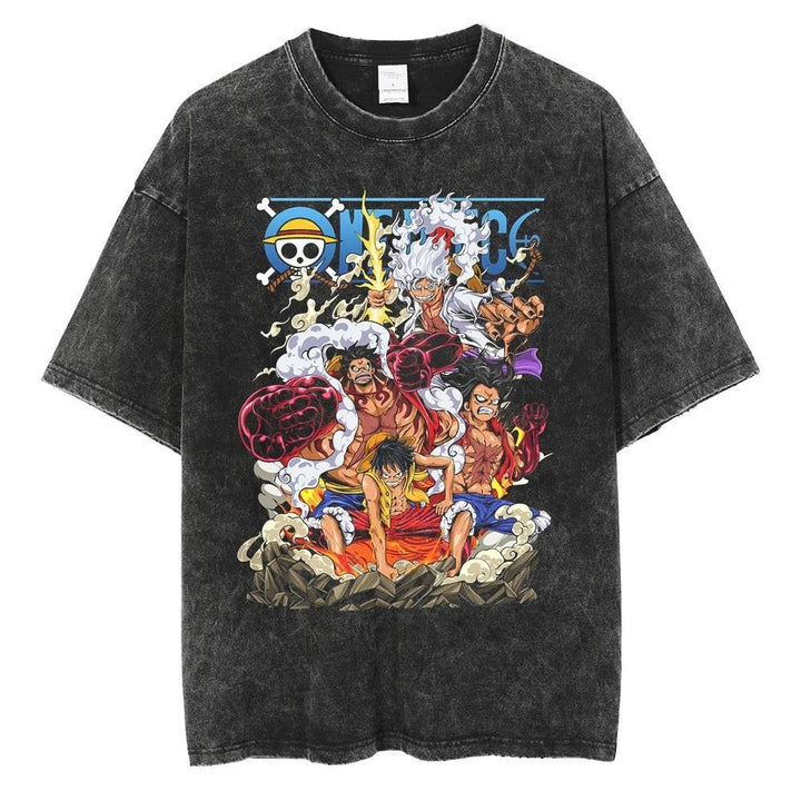 Luffy Cotton Tee from the Legendary One Piece Anime Series