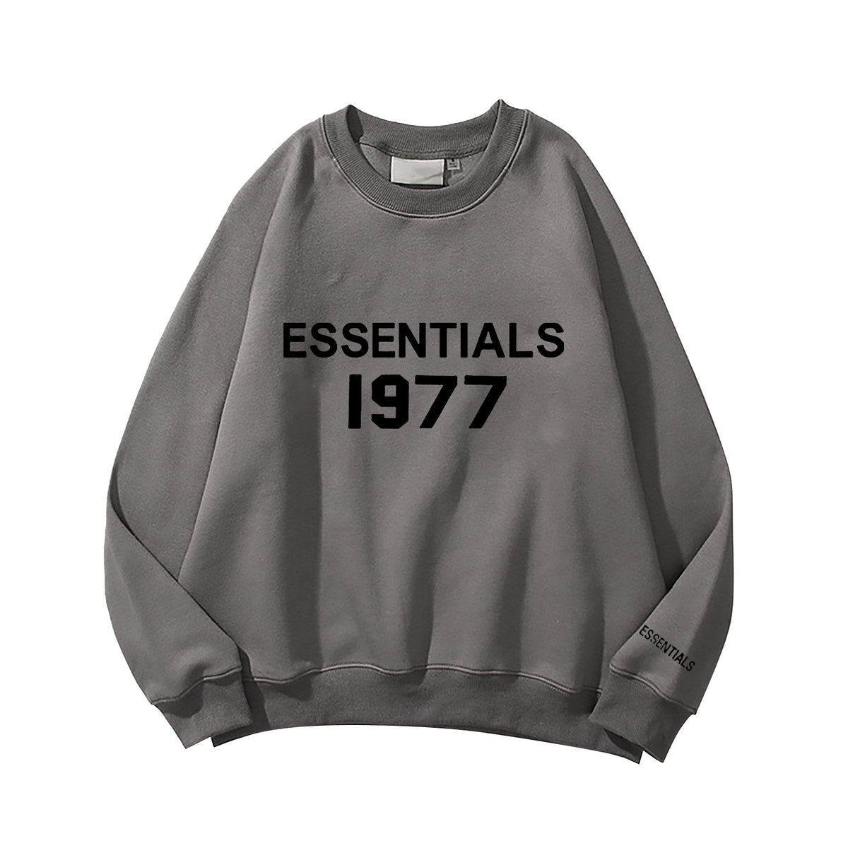 Style Double-Layer Hood Unisex Plus Size Pullover Hoodie
