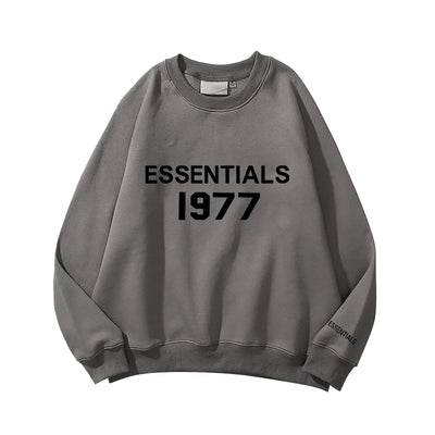 Style Double-Layer Hood Unisex Plus Size Pullover Hoodie