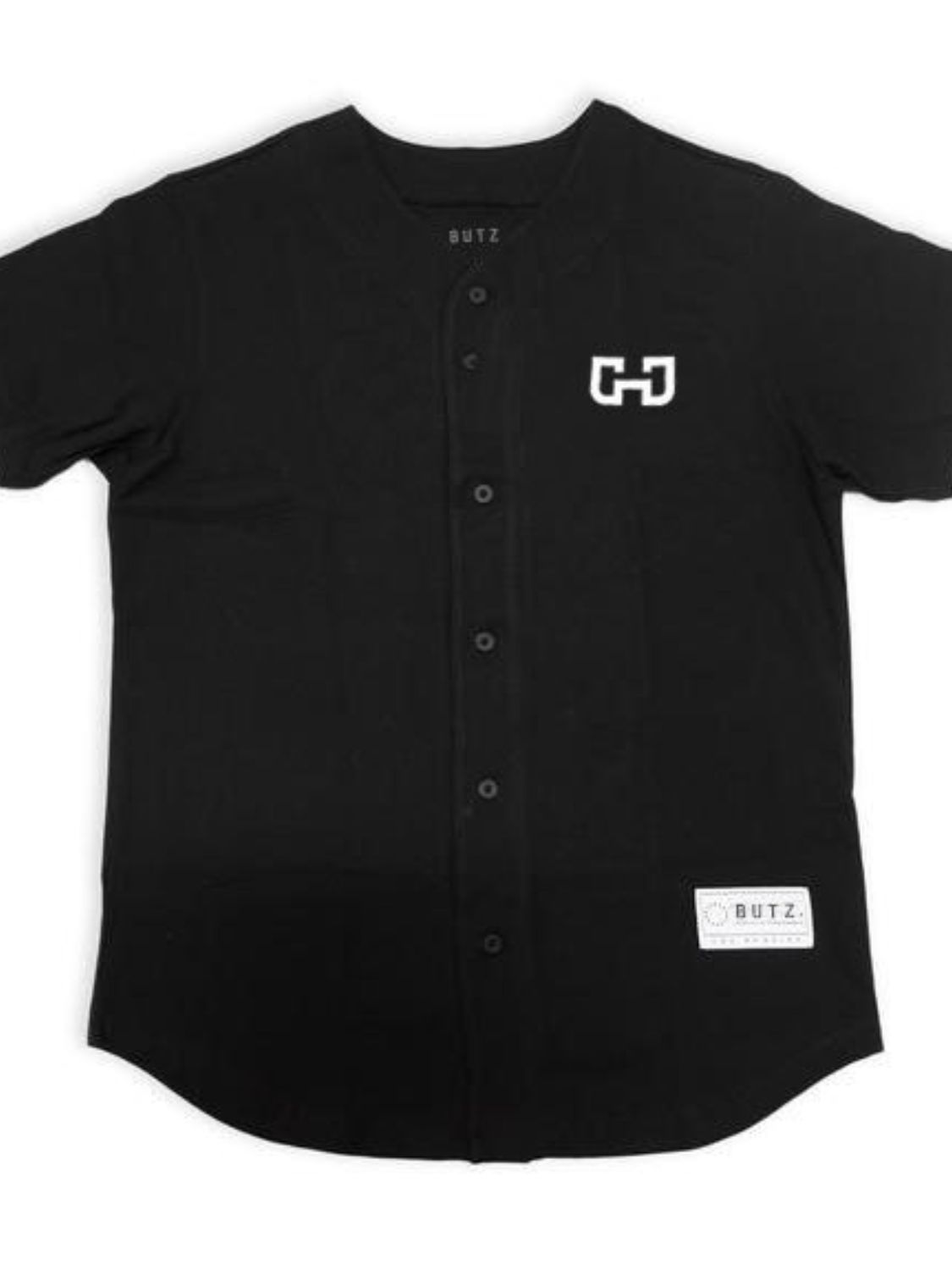Men's Plus Size Button Down Short Sleeve Top in Cotton