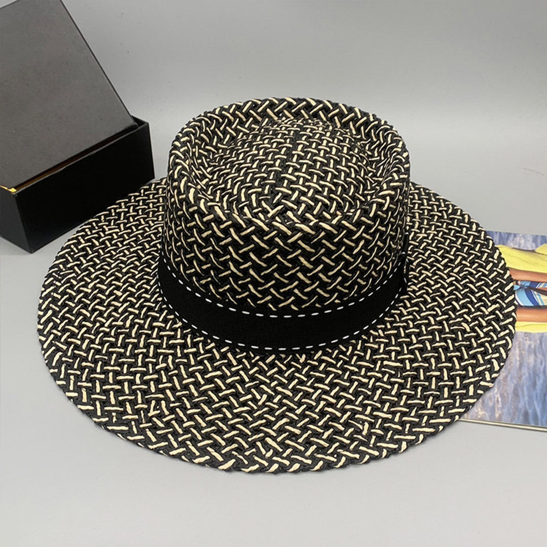 Adjustable Paper Braided Hat