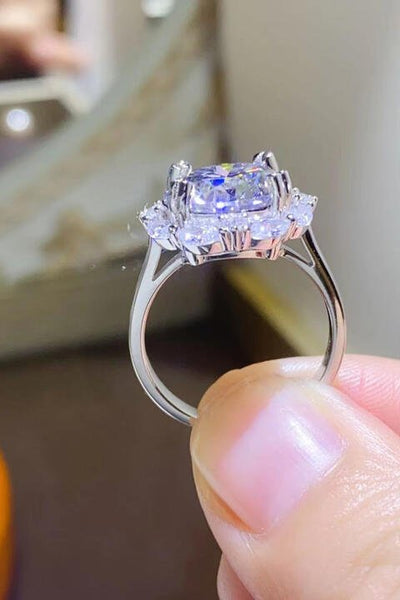 5 Carat Moissanite 925 Sterling Silver Ring For Women