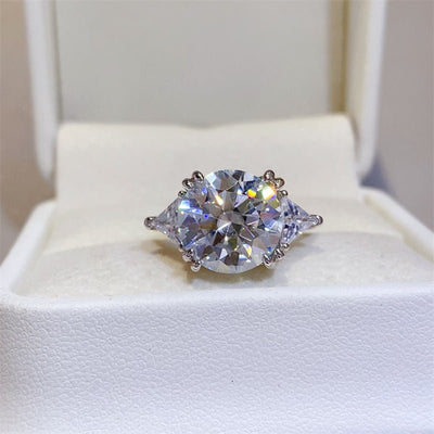 5 Carat Moissanite 925 Sterling Silver Ring for Elegance