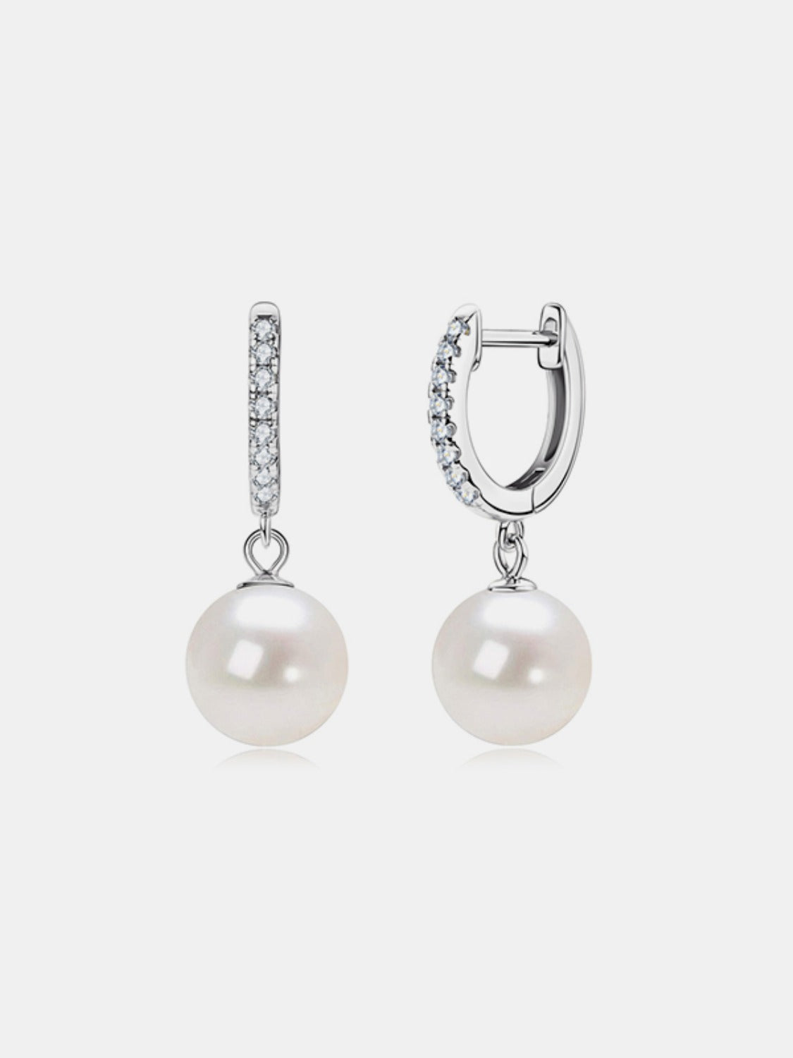 925 Sterling Silver Freshwater Pearl Earrings for Women