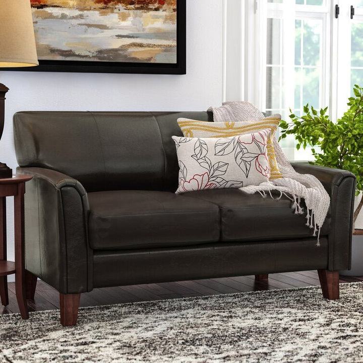 54.5" Flared Arm Loveseat with Reversible Cushions - Ruth Envision