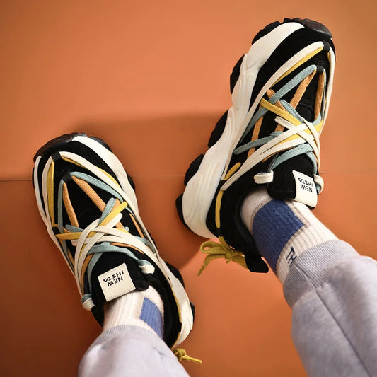 Men's Premium Breathable Sneakers Chic Casual Trainers for Style