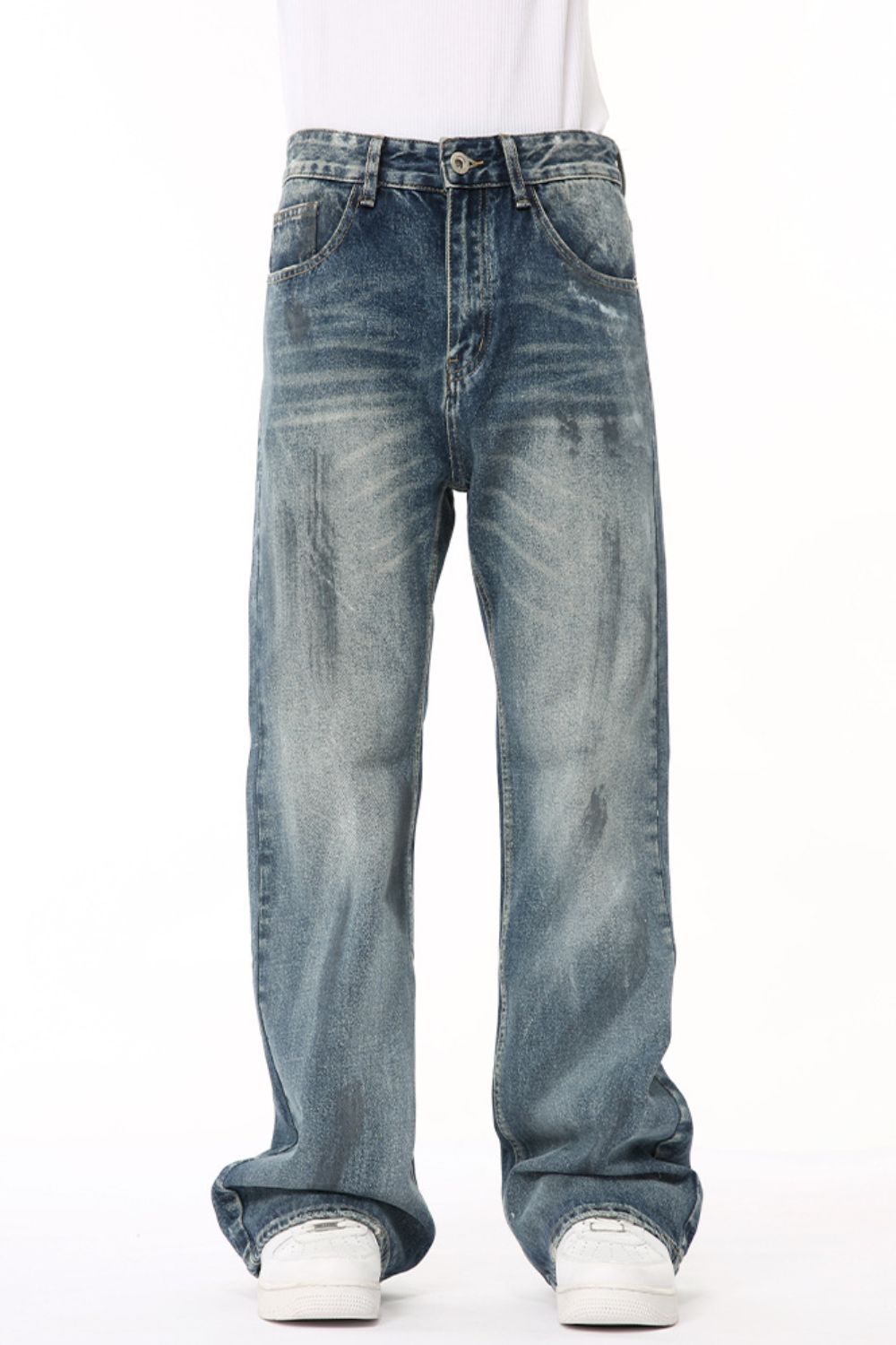Cat's Whiskers Jeans with Pockets for Stylish Comfort