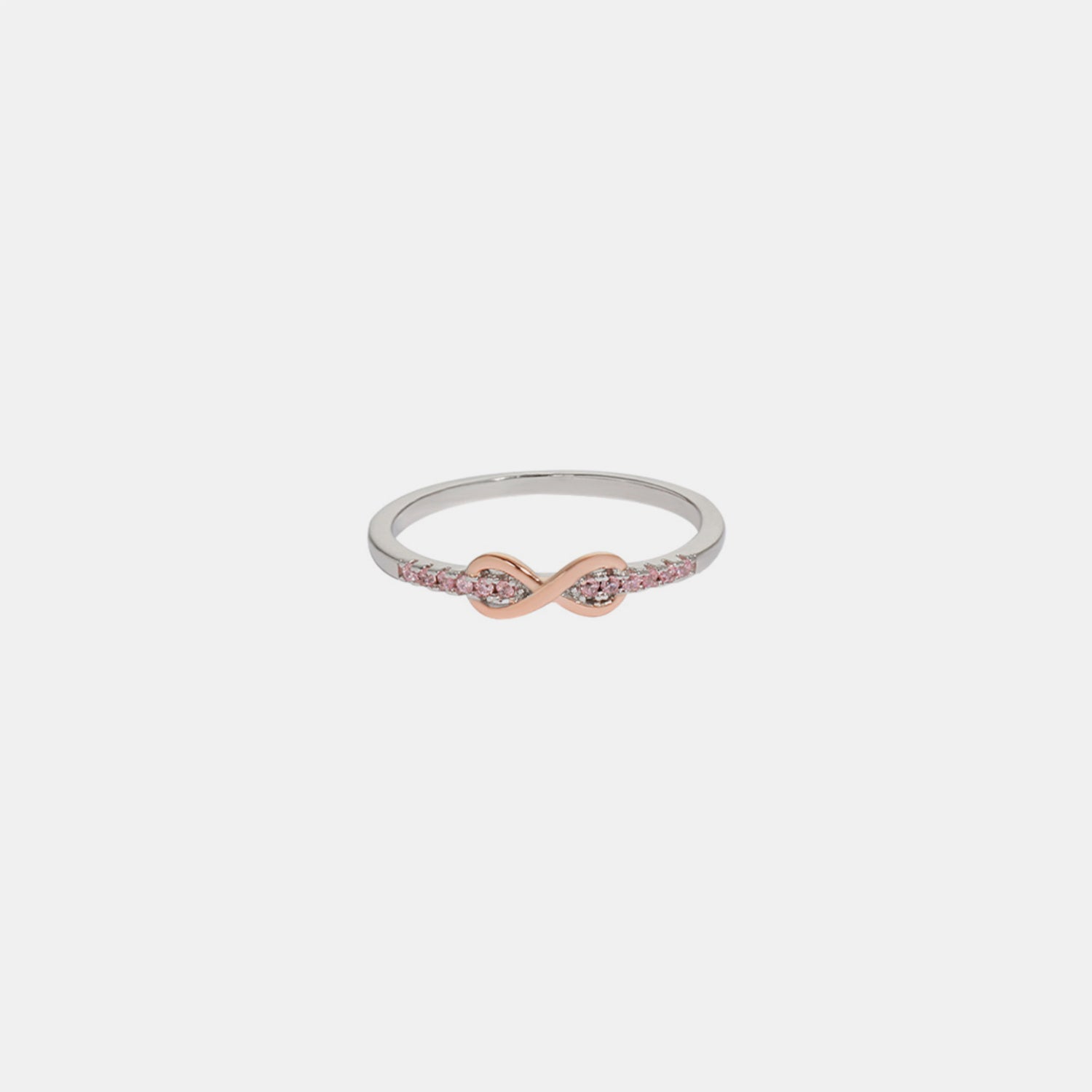 Elegant Zircon 925 Sterling Silver Ring for Women