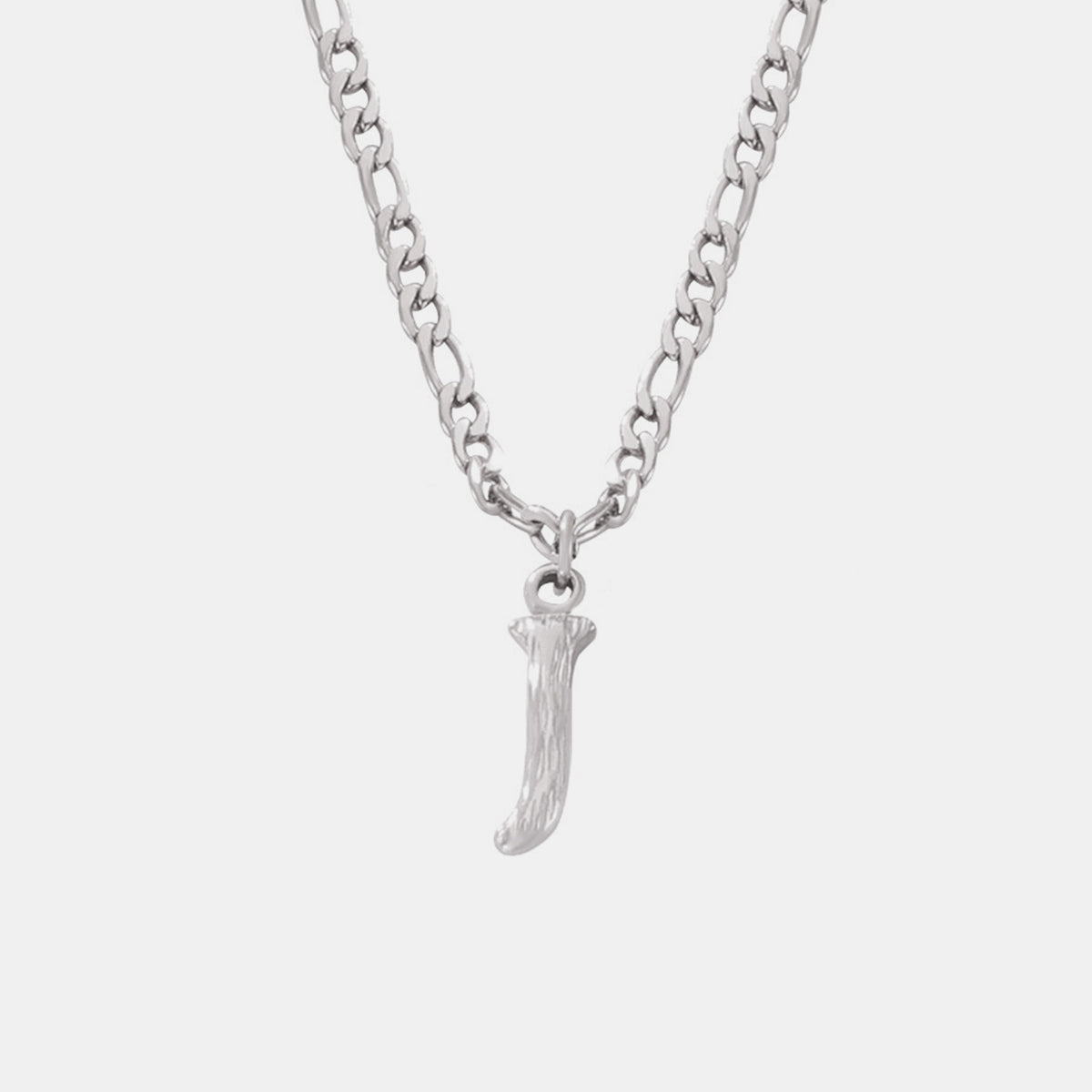 Customizable Titanium Steel Letter Pendant Necklace Monogram Jewelry Personalize Initials Gift For Women And Men