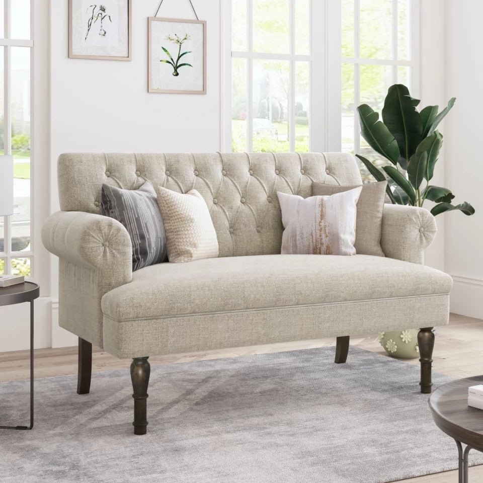 58” Love Seat Sofa Settee Bench - Ruth Envision