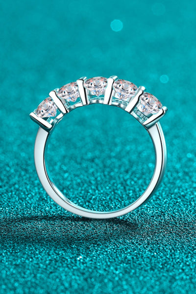 2.5 Carat Moissanite 925 Sterling Silver Ring For Women