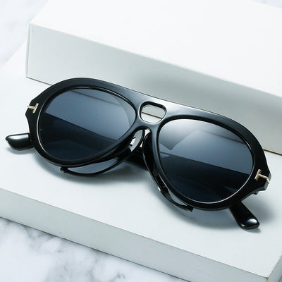 Punk sunglasses steam glasses personalized oval sunglasses