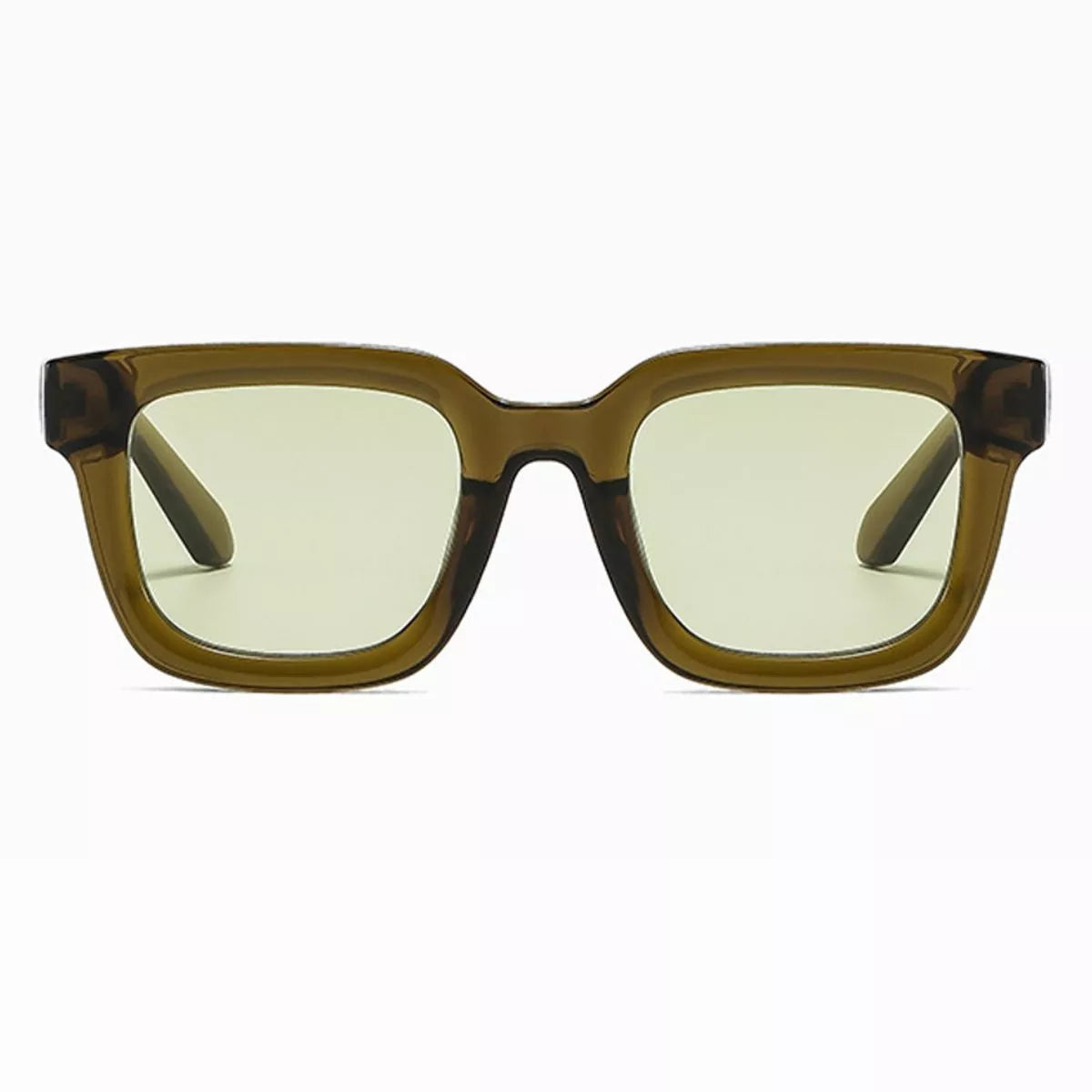 Tinted Lenses Square Frame Sunglasses