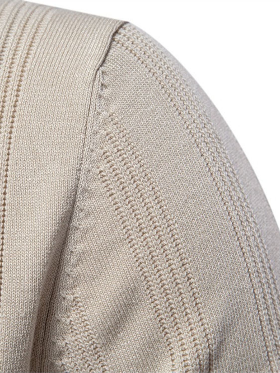 Men's Collared Neck Short Sleeve Knit Polo for Casual Wear