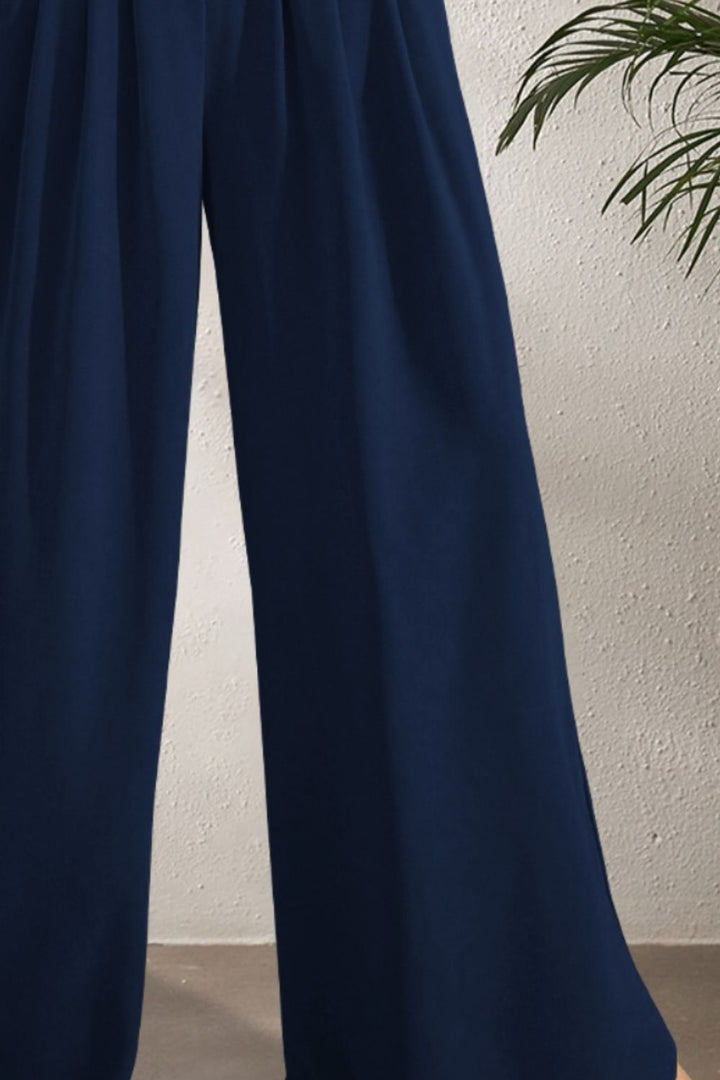 Chic High-Waisted Wide-Leg Pants