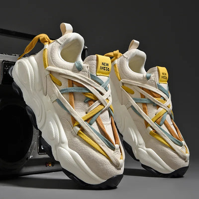 Men's Premium Breathable Sneakers Chic Casual Trainers for Style