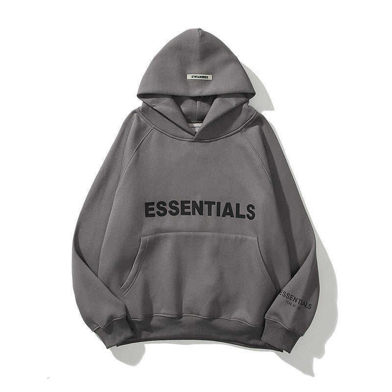 Plus Size Raglan Sleeve Hooded Pullover Sweatshirt