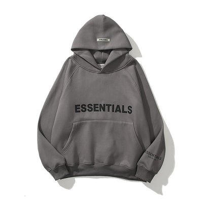 Plus Size Raglan Sleeve Hooded Pullover Sweatshirt
