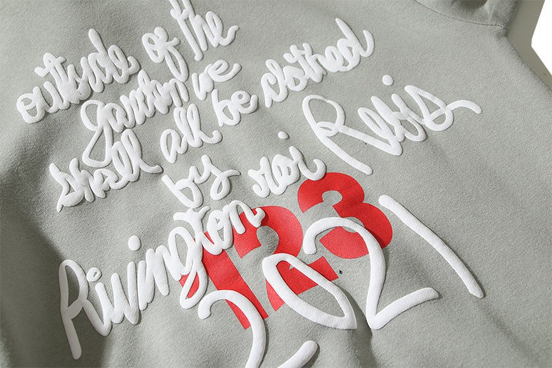 Floral Love: Cozy Plush Hoodies for Stylish Couples Fashion