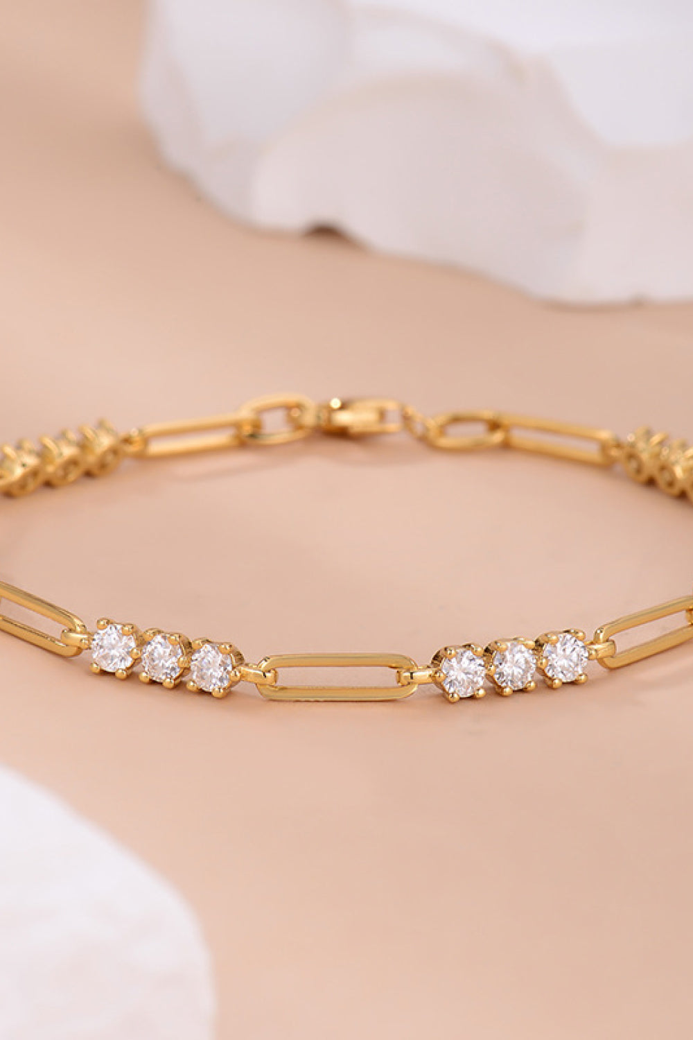 1.8 Carat Moissanite 925 Sterling Silver Bracelet for Elegance