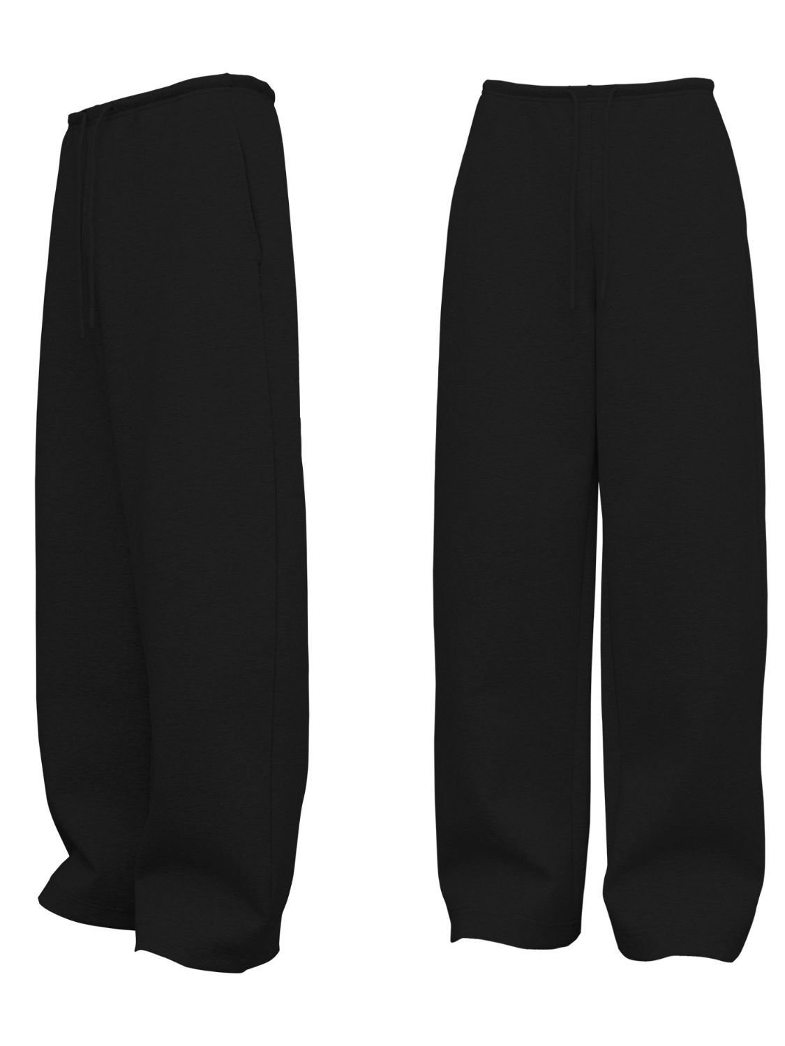 Men's Drawstring Straight-Leg Sweatpants for Comfort Wear