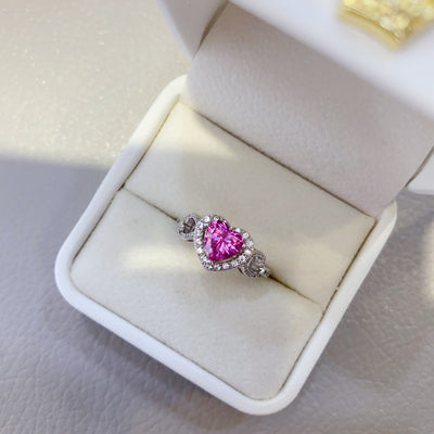 1 Carat Moissanite 925 Sterling Silver Ring for Elegance