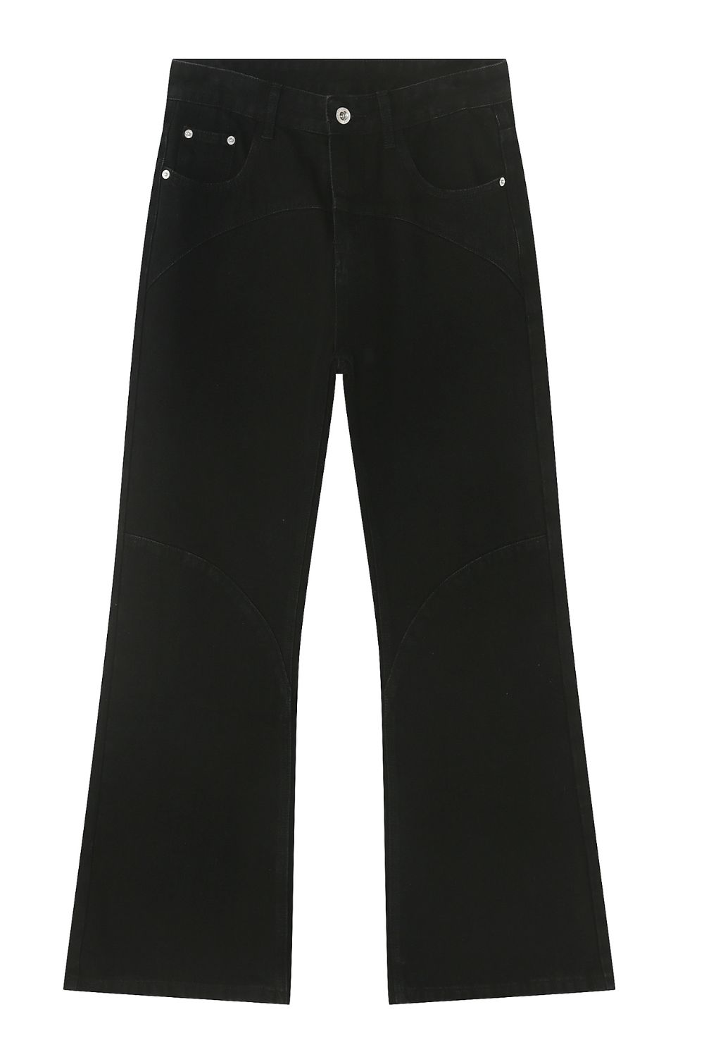 Men's Mid Rise Jeans with Pockets for Everyday Comfort