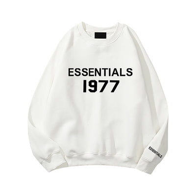 Style Double-Layer Hood Unisex Plus Size Pullover Hoodie