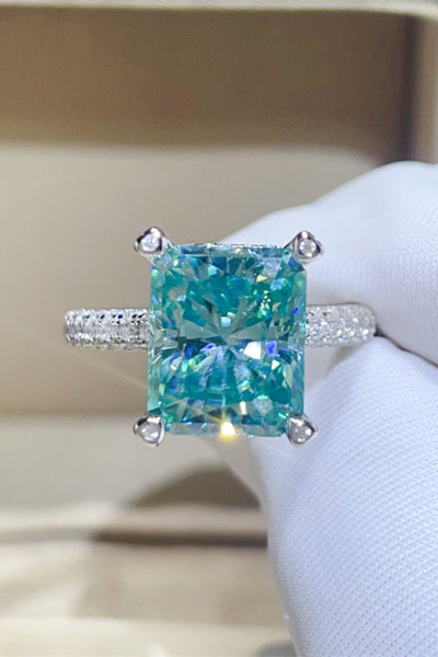 5 Carat Moissanite 925 Sterling Silver Ring for Women