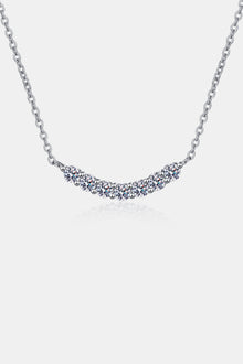 1.4 Carat Moissanite 925 Sterling Silver Necklace for Women